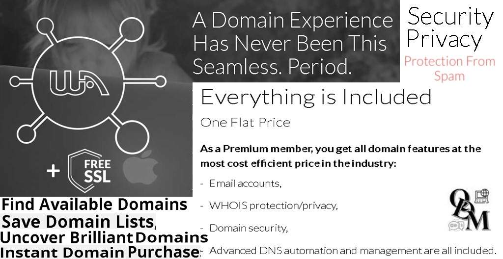 Wealthy Affiliate Program Domain Name Registration. See the features. 