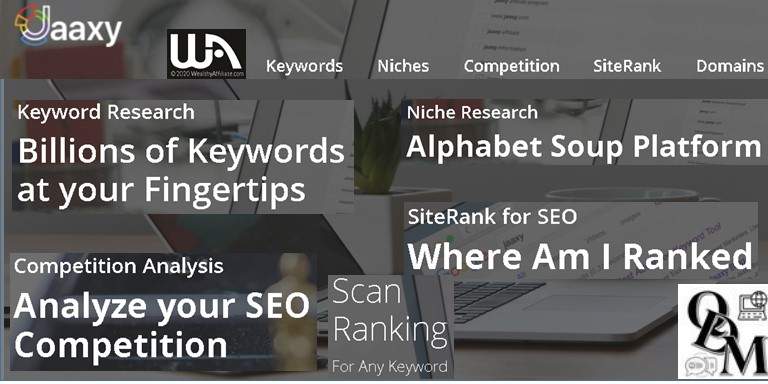 Wealthy Affiliate Program SEO and Keywr9od Research Tools  See the features 