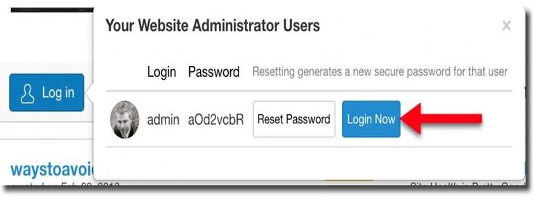 How To Earn Money Online With A Website Step 4 another step to Logging into Your Website 
